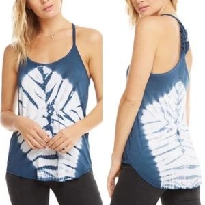 Chaser Ruffle T-Back Tank Top